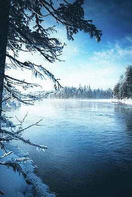 Frosty riverside by Mikko Pekkala Frosty riverside by Mikko Pekkala
