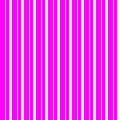 [ Thumbnail: Fuchsia and White Colored Stripes Pattern Acrylic Print ]
