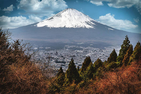 Fuji in April by William Chizek Fuji in April by William Chizek