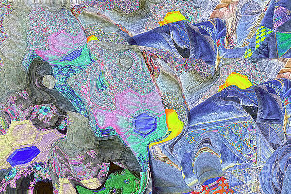Wall Art - Photograph - Funky Patchwork Quilts by Bentley Davis