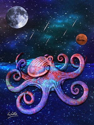 Galactic Cephalopd by Ty Williams
