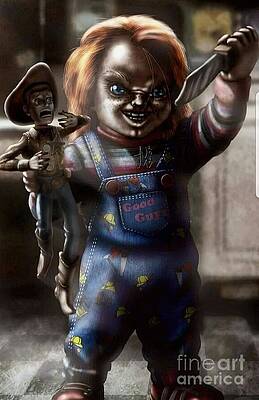 Chucky Paintings Fine Art America Chucky Paintings Fine Art America