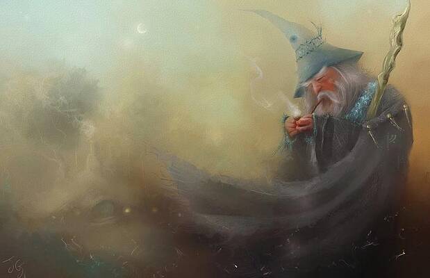 Gandalf Pipe-weed by Joe Gilronan Gandalf Pipe-weed by Joe Gilronan