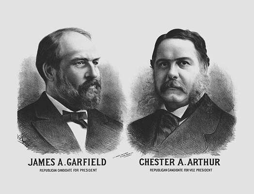 Garfield and Arthur 1880 Presidential Election Broadside by War Is Hell Store Garfield and Arthur 1880 Presidential Election Broadside by War Is Hell Store