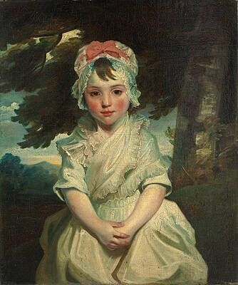 Georgiana Augusta Frederica Elliot, Later Lady Charles Bentinck Print by Joshua Reynolds