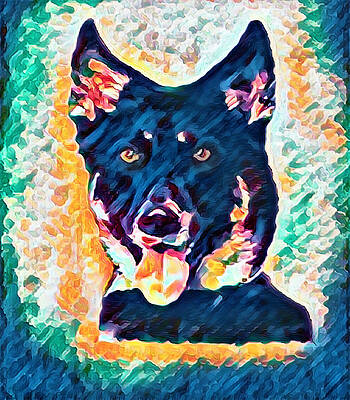 German Shepherd Commission by Bellesouth Studio German Shepherd Commission by Bellesouth Studio
