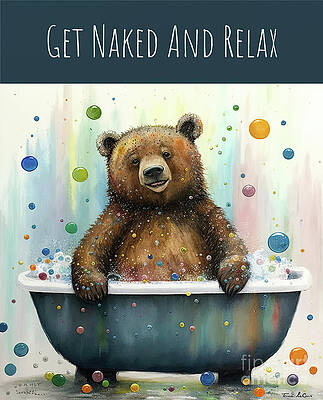 Funny Bear Paintings for Sale - Fine Art America