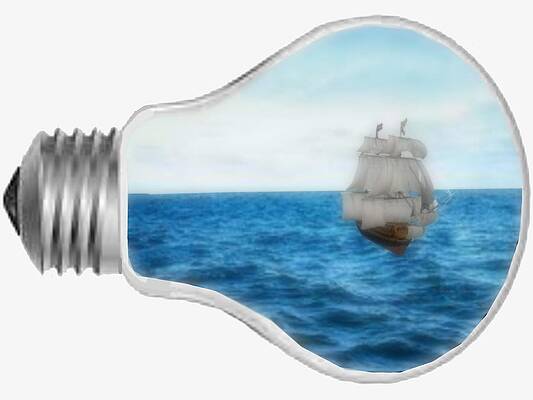Ship in a bottle,Metal Art Nautical,Boats,Ship,Pirate,Cabin,Gift,Ocean,Sea,Waves 