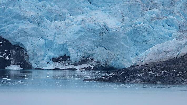 Wall Art featuring the photograph Glacier by Scott M Hughes Soggy Moose Photography