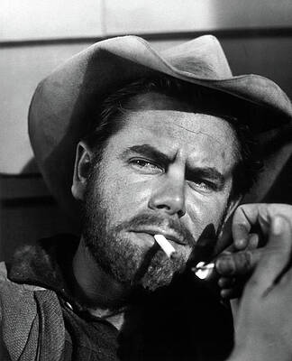 Wall Art - Photograph - GLENN FORD in LUST FOR GOLD -1949-, directed by S. SYLAN SIMON. by Album