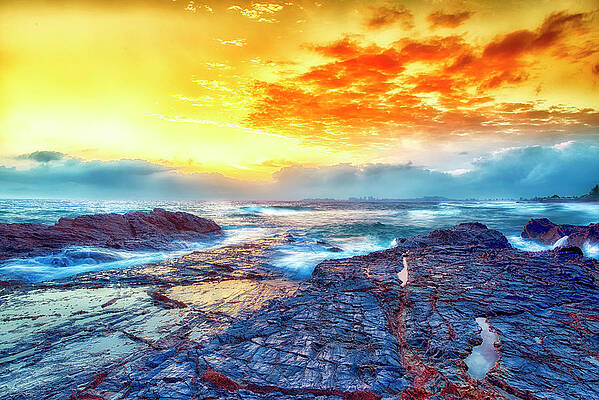 Gold Coast Sunrise by Robert Libby Gold Coast Sunrise by Robert Libby