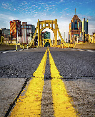 Golden Road To Pittsburgh by Aaron Geraud Golden Road To Pittsburgh by Aaron Geraud