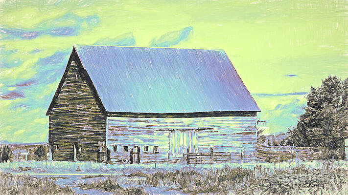 Goldendale Cow Barn by Jean OKeeffe Macro Abundance Art Goldendale Cow Barn by Jean OKeeffe Macro Abundance Art
