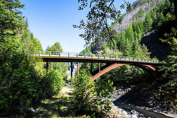 Gorge Dam Access Bridge by Tom Cochran Gorge Dam Access Bridge by Tom Cochran