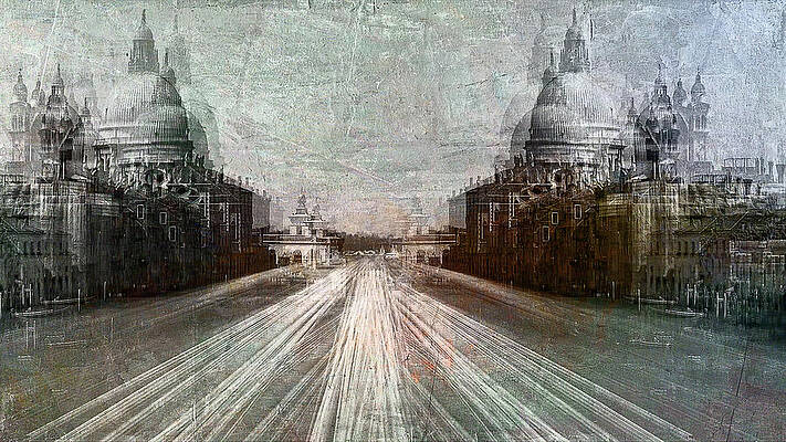 Grand Canal Mirror Reflection by Arro FineArt Grand Canal Mirror Reflection by Arro FineArt