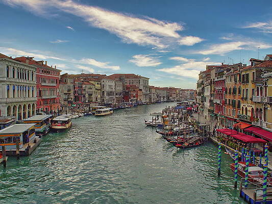 Grand Canal Venice by Anthony Dezenzio Grand Canal Venice by Anthony Dezenzio