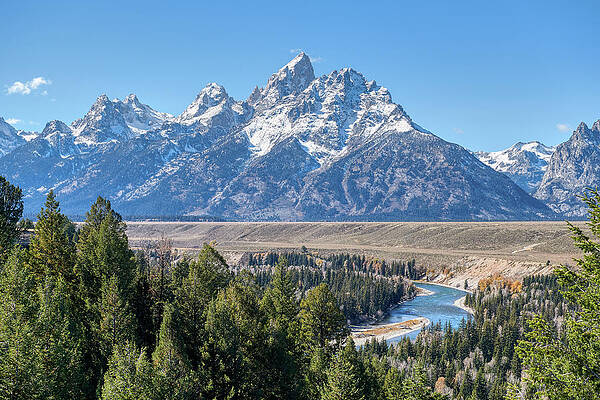 Grand Tetons And Snake River by Paul Freidlund Grand Tetons And Snake River by Paul Freidlund