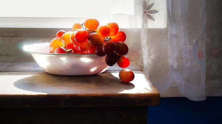 Grapes in Still Life by Bryan Smith Grapes in Still Life by Bryan Smith