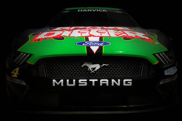 Grave Digger Mustang - Kevin Harvick - NASCAR by Jason Politte Grave Digger Mustang - Kevin Harvick - NASCAR by Jason Politte