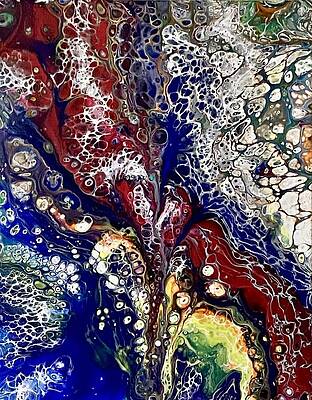 Wall Art - Painting - Gravity of Color by Megan Hale