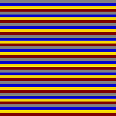 [ Thumbnail: Gray, Blue, Yellow, and Maroon Colored Lined/Striped Pattern Duvet Cover ]