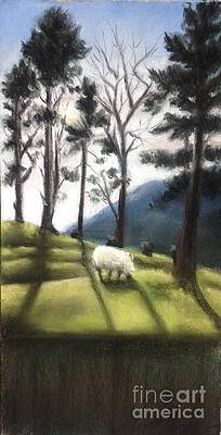 Grazing by the Abbey by Jen Connolly