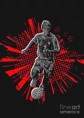 Great Football player by Gary Thompson