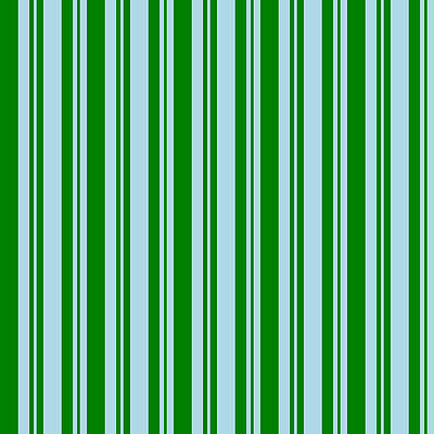 [ Thumbnail: Green and Light Blue Colored Lines/Stripes Pattern Throw Pillow ]