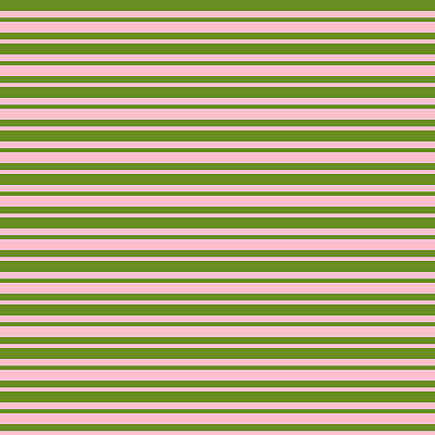 [ Thumbnail: Green and Pink Colored Striped/Lined Pattern Art Print ]