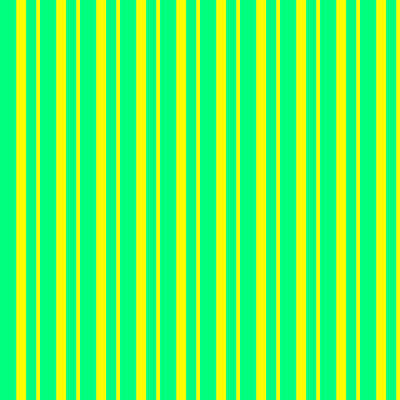 [ Thumbnail: Green and Yellow Colored Striped/Lined Pattern Throw Pillow ]