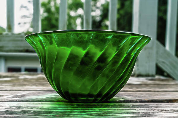 Green Bowl 1 by Sharon Popek Green Bowl 1 by Sharon Popek