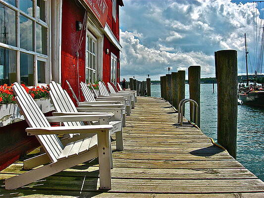 Greenport Dock by Jessica Hagerman
