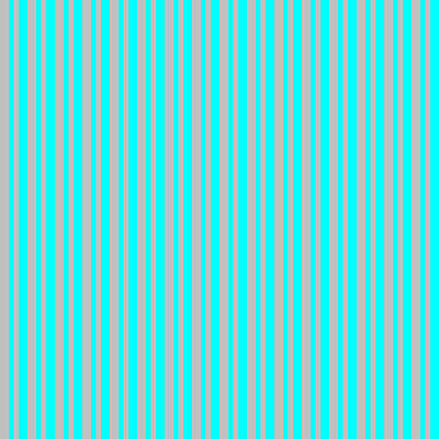 [ Thumbnail: Grey and Cyan Colored Lines/Stripes Pattern Poster ]
