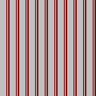 [ Thumbnail: Grey and Maroon Colored Lined/Striped Pattern Poster ]