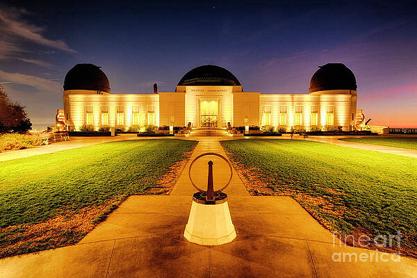 Griffith Observatory At Night by George Oze Griffith Observatory At Night by George Oze