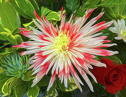 Grocery Flowers December by Georgette Grossman Grocery Flowers December by Georgette Grossman