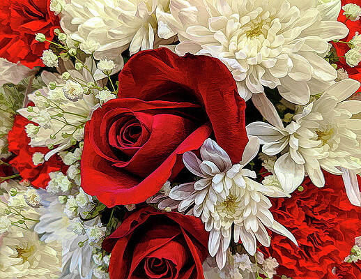 Grocery Flowers February by Georgette Grossman Grocery Flowers February by Georgette Grossman