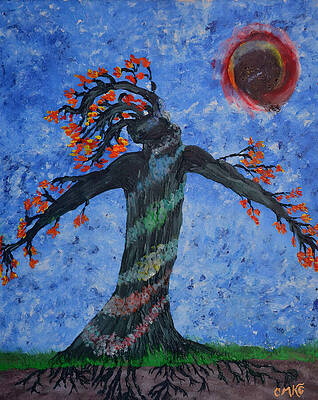 Wall Art - Painting - Grounding by Christina Knight