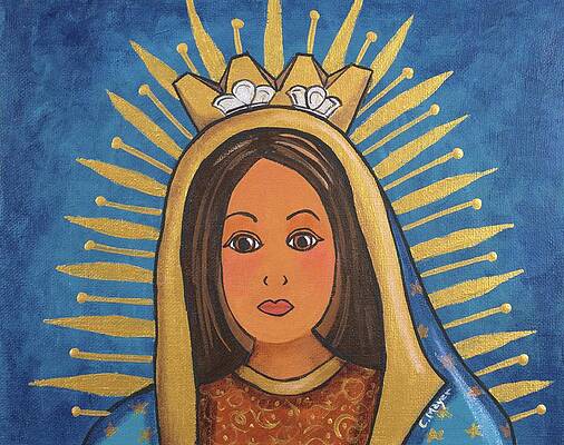 Guadalupe Portrait by Candy Mayer Guadalupe Portrait by Candy Mayer
