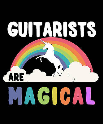 Wall Art - Digital Art - Guitarists Are Magical by Flippin Sweet Gear