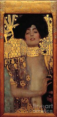 Gustav Klimt Judith and the Head of Holofernes by Anthony Davies