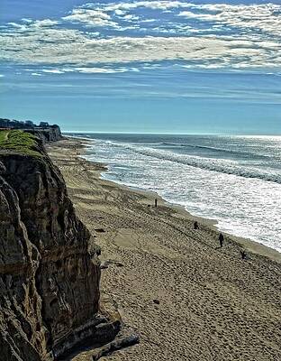 Half moon Bay Beach and Ocean 4 by Maggy Marsh Half moon Bay Beach and Ocean 4 by Maggy Marsh
