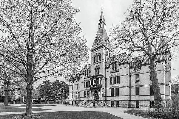 Wall Art - Photograph - Hamline University Old Main Side View by University Icons