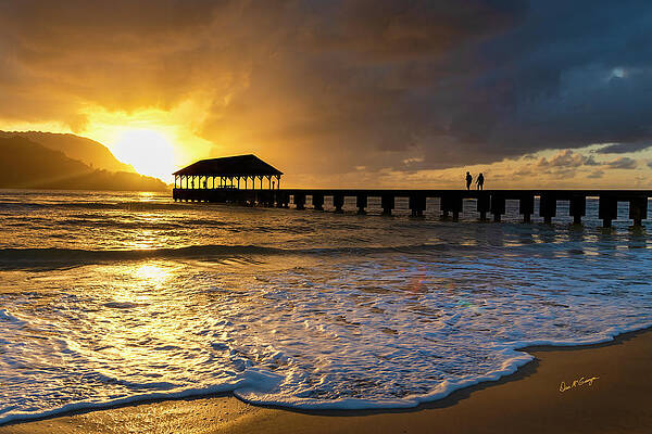 Hanalei Pier by Dan McGeorge Hanalei Pier by Dan McGeorge