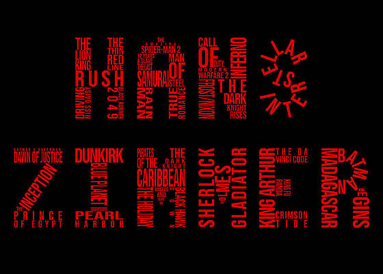 Hans Zimmer discography b Poster by Marshall Miller