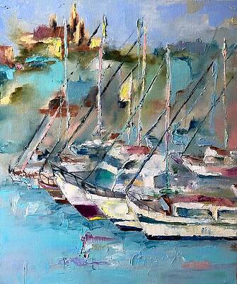 Harbour In Marseille by Svetlana Chaikovska