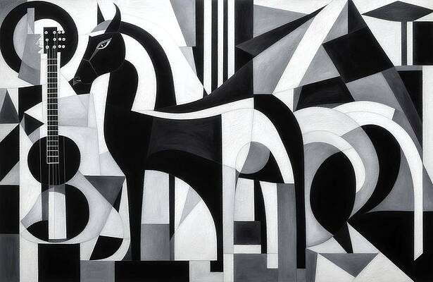 Wall Art - Digital Art - Harmony in Disarray by Samuel HUYNH