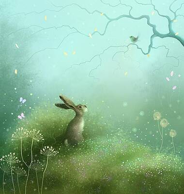 Wall Art - Painting - Hazy Dazy by Joe Gilronan