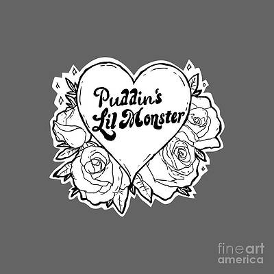 Wall Art - Drawing - Heart And Roses by Roriy Wati