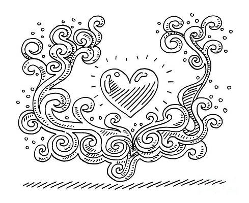 doodle heart symbol sketch illustrations love symbol doodle icon design  element isolated on white background 5713359 Vector Art at Vecteezy